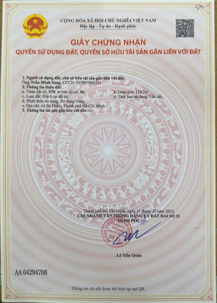 Đất 2 Mặt Tiền Lô Góc 2 Mt Hxh Phan Văn Hớn – Giá Chỉ 6.9 Tỷ