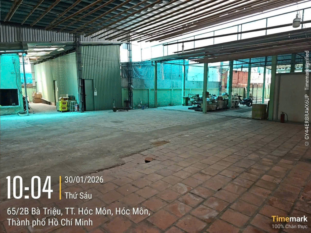 Xưởng Mặt Tiền Bà Triệu – Gần Bv Hóc Môn – Quỹ Đất Lớn Hiếm