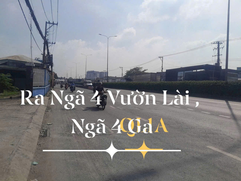 Xưởng 2 Mặt Tiền Ql1a – 2.400M² – Gần Ngã Tư Ga & Vườn Lài – Quận 12