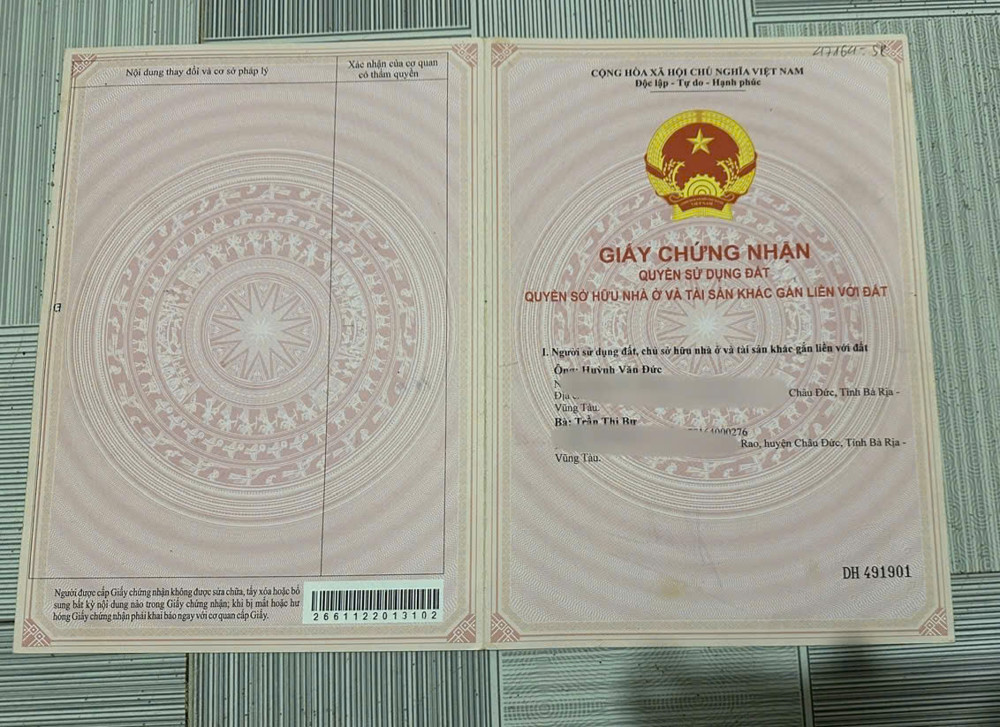 Đất Đẹp - Đầu Tư Sinh Lời - Bán Gấp Lô Đất Tiềm Năng Tại Suối Rao, Châu Đức, Bà Rịa Vũng Tàu