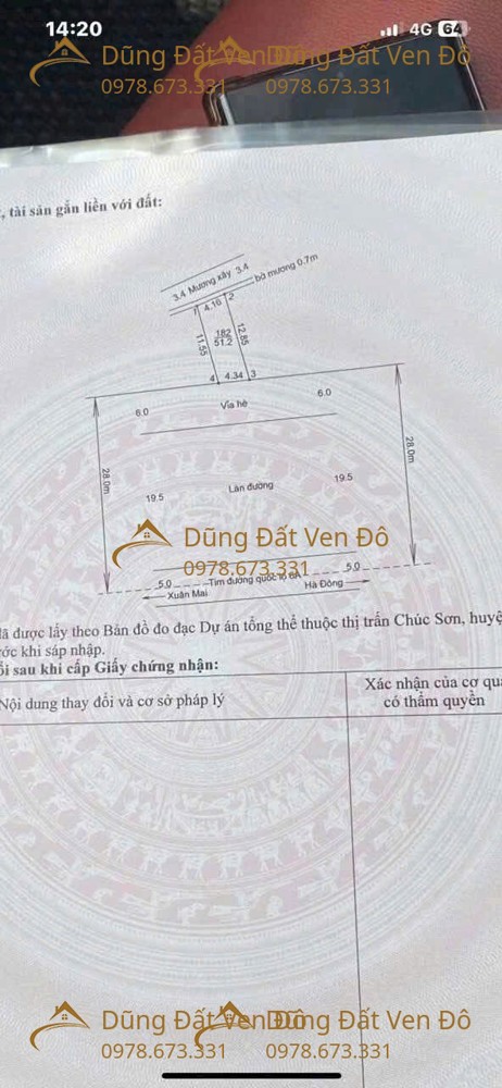 Siêu Phẩm Mặt Đường Ql6a – Phường Chương Mỹ, Hà Nội