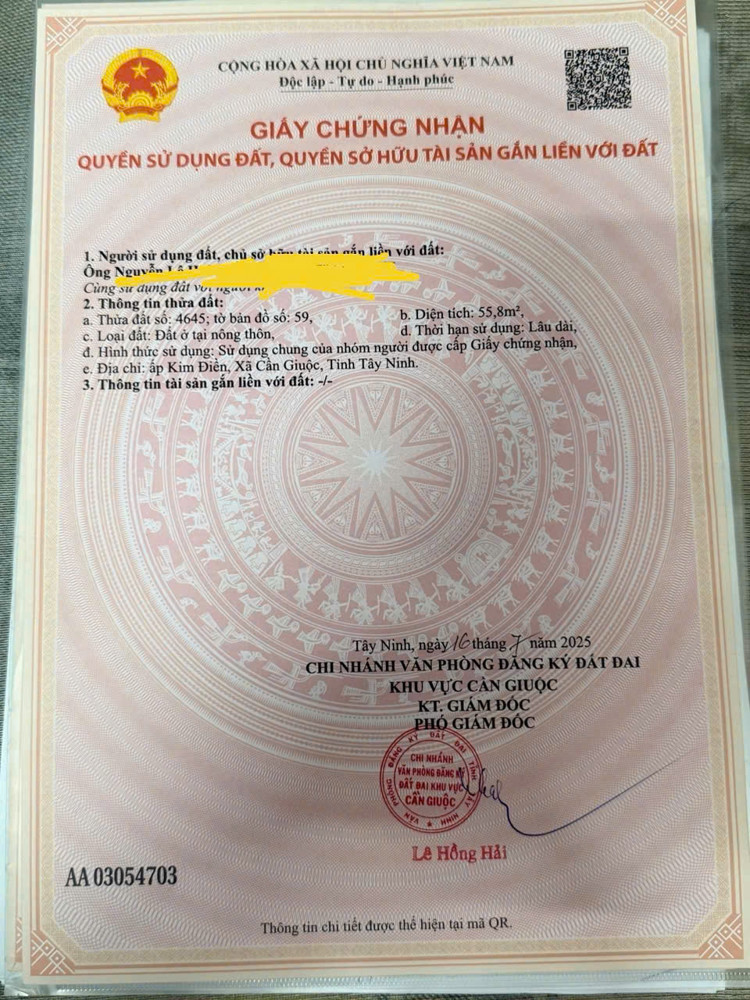 Nhà Ngay Đầu Đường Tân Phước Giáp Mặt Tiền , Chính Chủ Shr Cần Bán