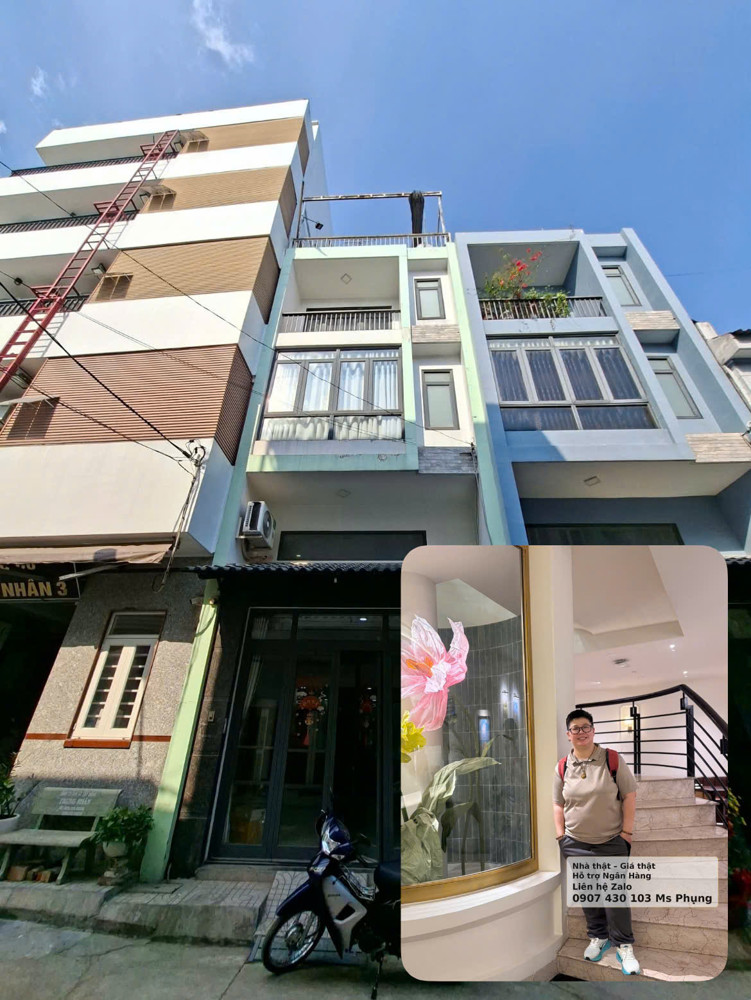 Nhà Thạnh Lộc Q.12, Hẻm 8M Xe Hơi Tránh 5 Tầng Chỉ 5.3 Tỷ