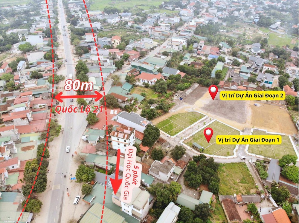 Chủ Gửi Bán Mảnh Đất Vàng Kinh Doanh Tốt Tại Thạch Thất