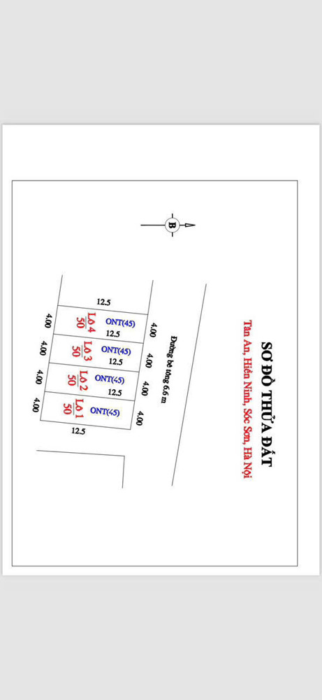 (Siêu Hiếm) Bán 50M² Tại Tân An- Hiền Ninh- Sóc Sơn- Hn. Đường Bìa Làng 6M Ngõ Thông. Nhỉnh Tỉ