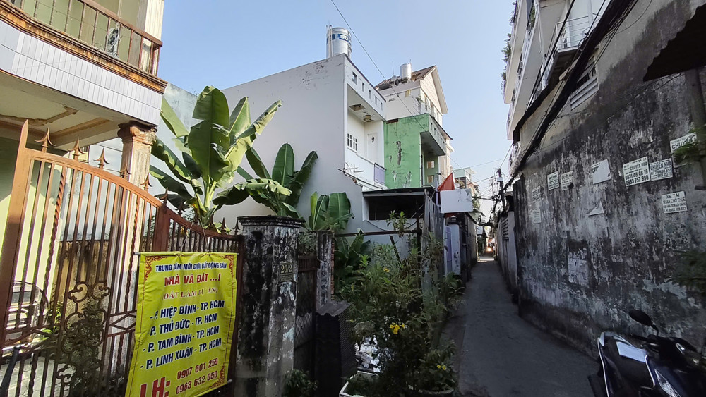 Bán Đất Tặng Nhà Góc 2 Mặt Tiền Hẻm Đường 25 – Hiệp Bình Chánh – Tp Thủ Đức