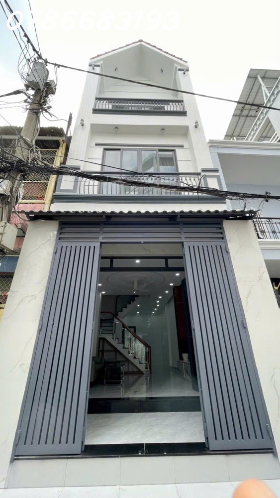 Bán Nhà Hẻm Thông 5M Đặng Chất Giáp Quận 1, 5, 4Pn - 3 Tầng Sổ Riêng Giá 7.99 Tỷ