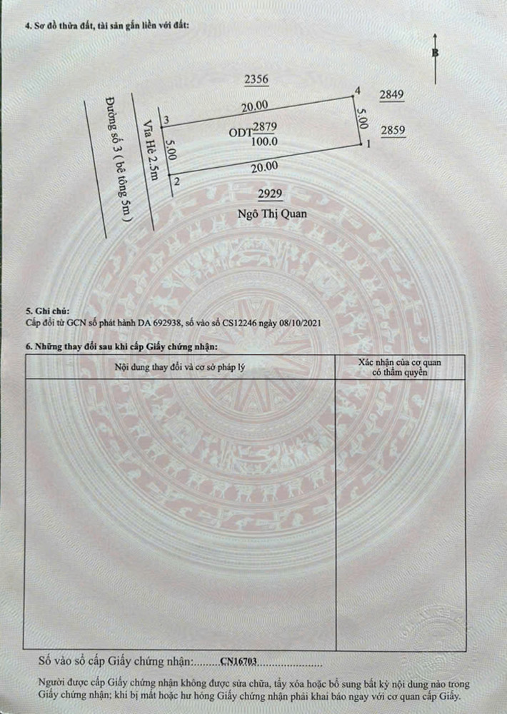 Bán Nhà Đất Kdc Tân An (Phú An), Thủ Dầu Một, Bình Dương – Chỉ 2 Tỷ Nhỉnh