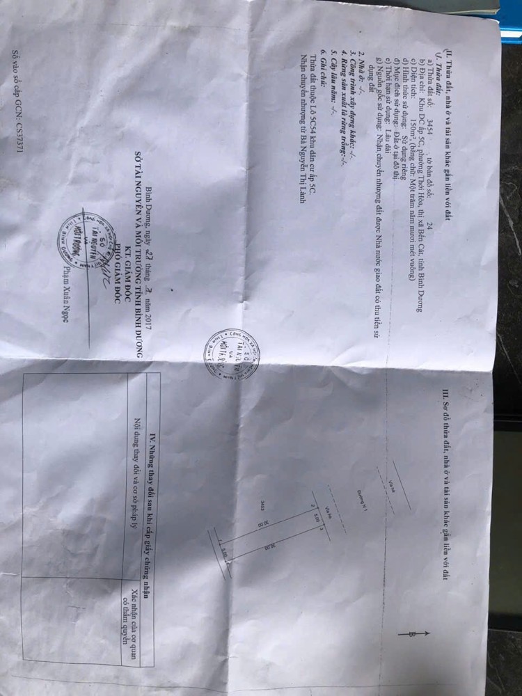 Đất Đẹp – Giá Tốt – Đầu Tư Là Sinh Lời - Bán Đất Mặt Tiền Phường Thới Hòa, Bến Cát, Bình Dương