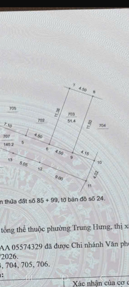 Cơ Hội Đầu Tư Hiếm 51.4M Ô Tô Vào Tận Nhà Tại Sơn Tây - Hà Nội