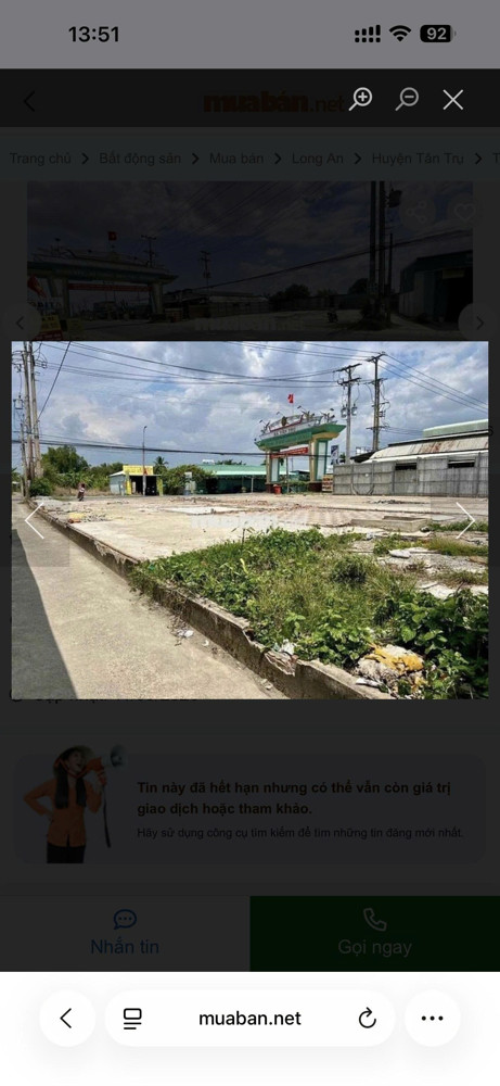 Bán Đất Mặt Tiền Đường Dt833 Giá 10,5Tỷ(còn Thương Lượng), 1862,92M2(962.9m2 Đất Thổ Cư)