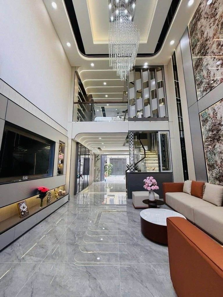 L2170 Nhà Mới Sát Phường An Phú Đông Q12, Shr, Vuông, Hxh, 5 Tầng, 8.X Tỷ