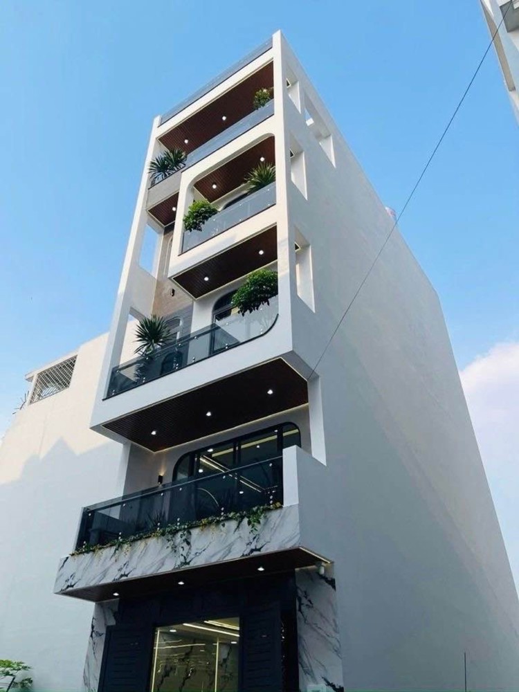 L2170 Nhà Mới Sát Phường An Phú Đông Q12, Shr, Vuông, Hxh, 5 Tầng, 8.X Tỷ