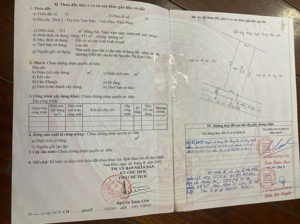 Bán Khách Sạn Gia Lê – Vị Trí Vàng- Sinh Lời Cao Cơ Hội Đầu Tư Hiếm Có Khu Vực Trung Tâm Tam Đảo