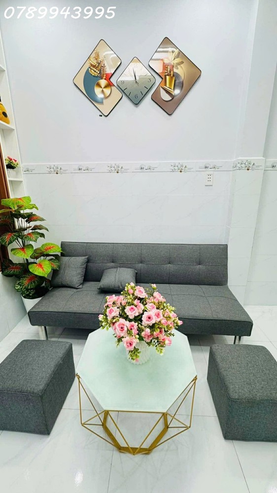 Bán Nhà Quận 3 - Cmt8 - Nhà Mới - 33M - 2Pn - Nhỉnh 3 Tỷ