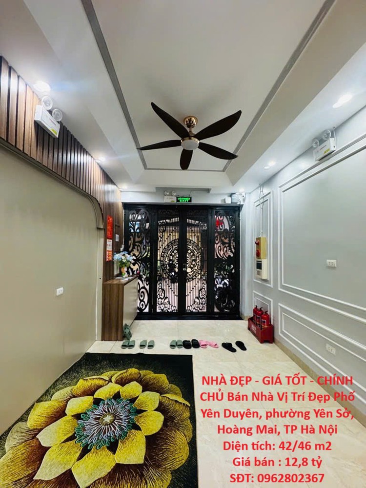 Nhà Đẹp - Giá Tốt - Chính Chủ Bán Nhà Vị Trí Đẹp Phố Yên Duyên, Phường Yên Sở, Hoàng Mai, Tp Hà Nội