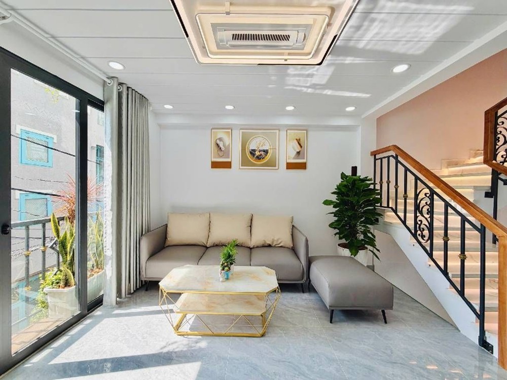 Siêu Phẩm Nhà Mới 5 Tầng – View Sông Cực Hiếm – Dtsd 143M² - Sổ Vuông A4 - Ngay Cityland - Giáp