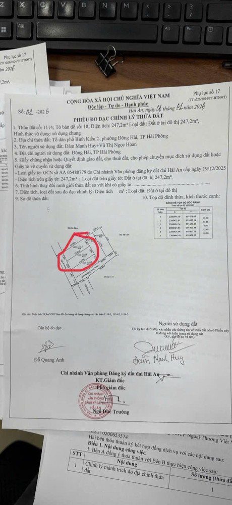 Bán 2 Lô Đất Ngõ 73 Kiều Hạ, Hải An, Hải Phòng Ô Tô Vào Tận Nơi Đầu Tư Tốt