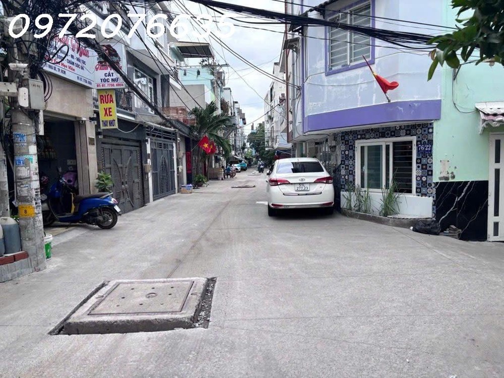 Nhỉnh 4.X Tỷ- Huỳnh Tấn Phát- Nhà Mới- Dt 4 X 19- 4 Pn, Shr- Hoàn Công- Gần Phú Mỹ Hưng