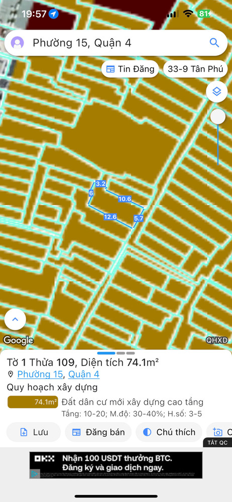 Bán Nhà Diện Tích Lớn Ngang 5.7 X13 Mtrung Tâm Q4 Có 6 Đ