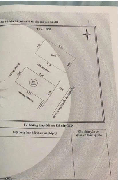 Bán Nhà 3 Tầng Mặt Tiền Đường Nguyễn Thị Minh Khai - Trung Tâm Quy Nhơn.- Mã Số: #Mt1968
