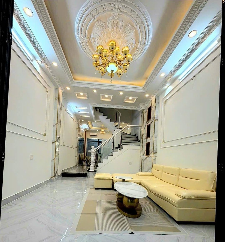 Nhà Hẻm Xe Hơi Huỳnh Tấn Phát, 4X19m, 3 Tầng, 7.2 Tỷ, Cạnh Phú Mỹ Hưng