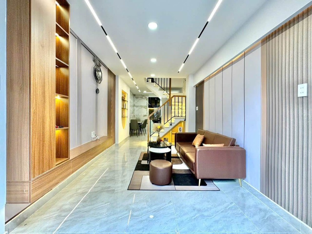 Ngay Lotte - Cityland - Trung Tâm Gò Vấp- 3 Tầng Sân Thượng - Hẻm 3G - Sẵn Nội Thất - Sổ Vuông A4 