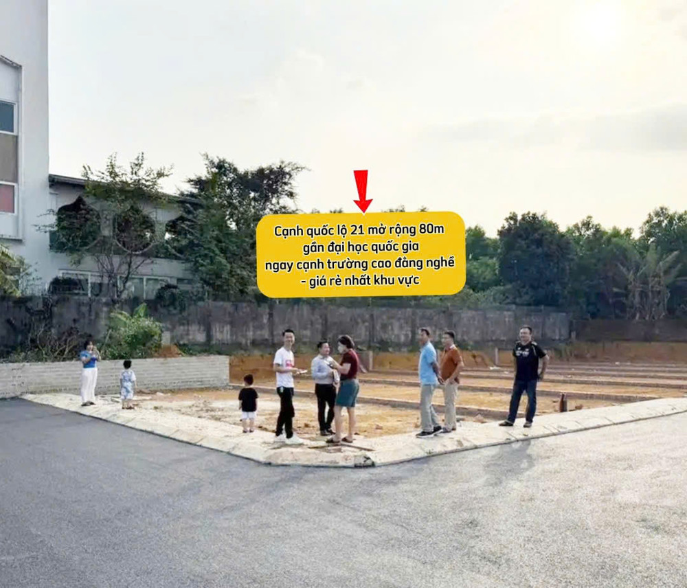 Đón Sóng Ql21 Bán Đất Nền Hòa Lạc Ngay Sát Đại Học Quốc Gia