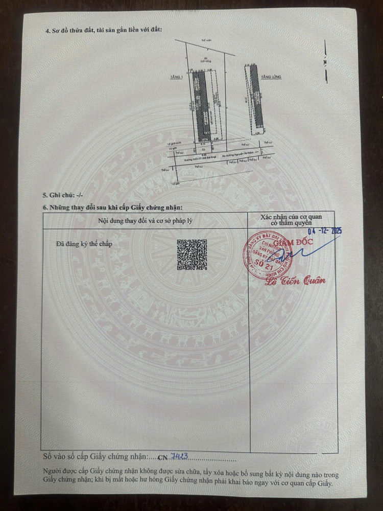 Nhà C4 + 8 Phòng Trọ Mặt Tiền Tam Đông 23 – Dòng Tiền 30Tr/tháng