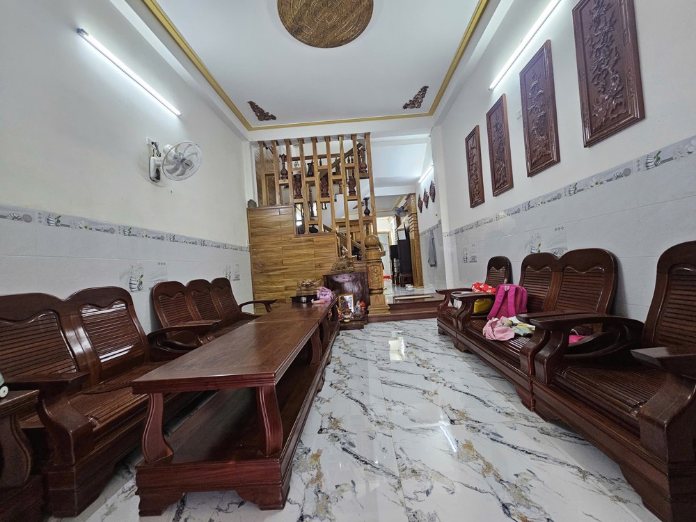 Bán Nhà 3 Mê Nguyên Đẹp Xây Dựng Tâm Huyết Cạnh Chợ Dinh - Nhơn Bình. Mã Số: #Mt2116