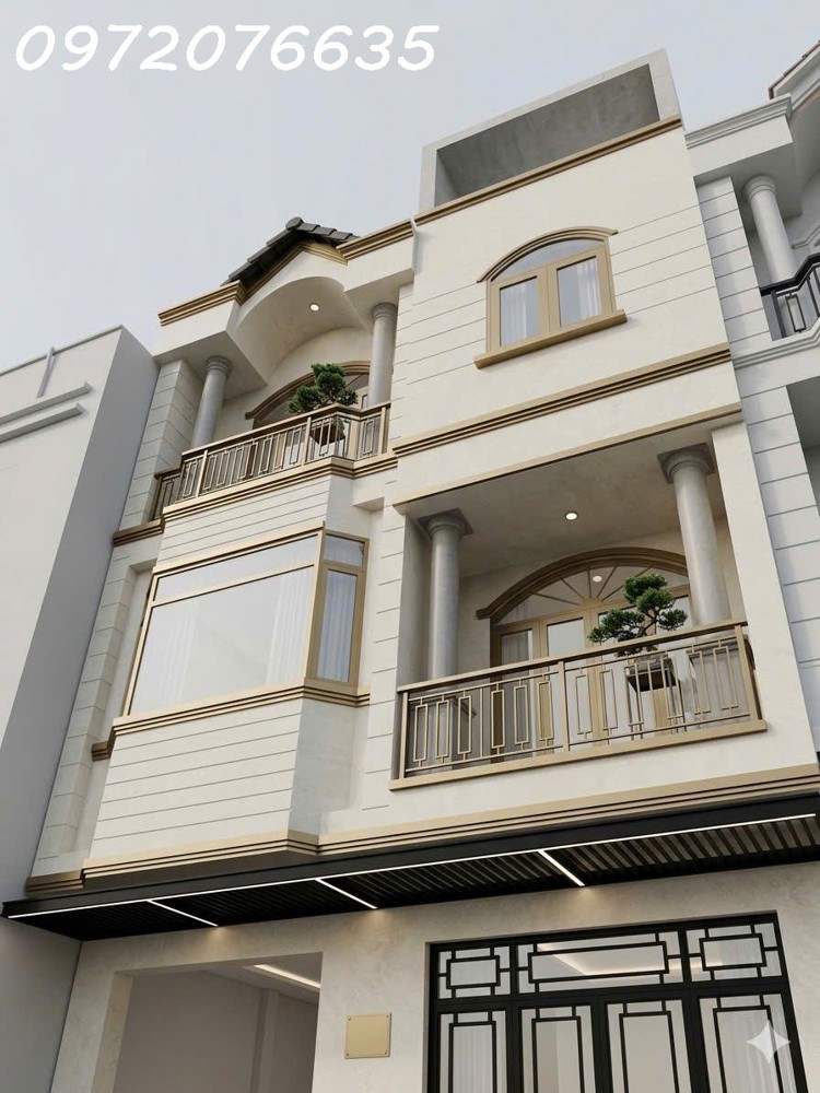 Chi 6.X Tỷ- Nhà 4 Tầng- Gần Hoàng Quốc Việt- Gần Phú Mý Hưng- Hxh 5M- Dt 6 X 10 - 2 Lầu- 4Pn- Hoàn