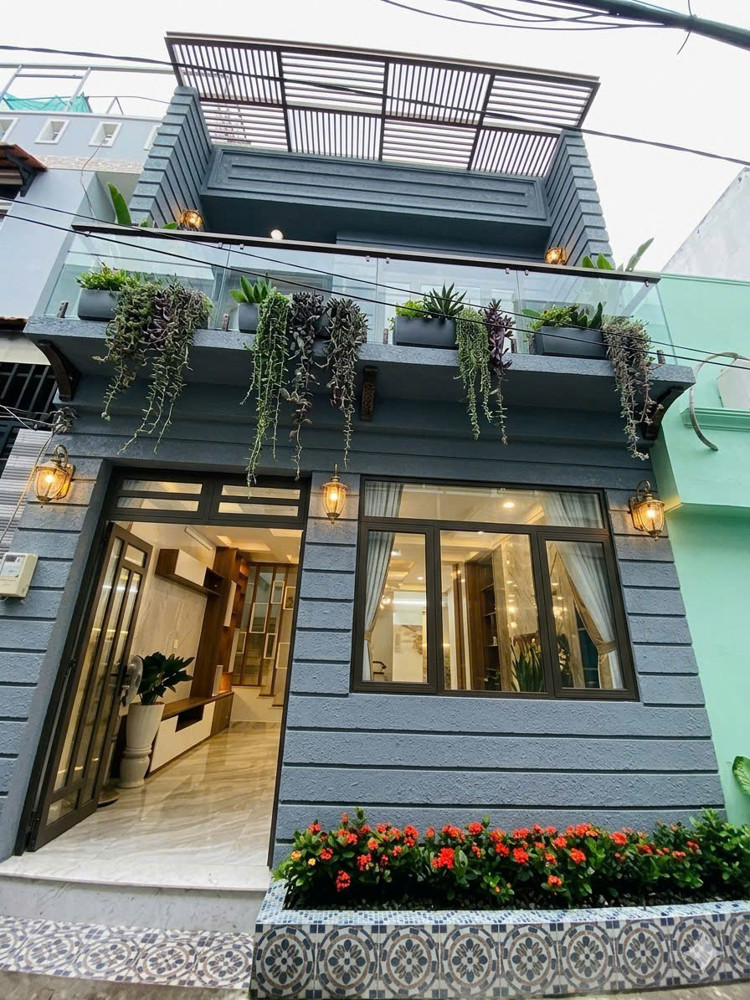 Giá 4.X Tỷ- Sổ Riêng- Nhà Mới Dt 5X10- Có Phòng Tầng Trệt – Huỳnh Tấn Phát– Kdc Hiện Hữu, Hoàn Công