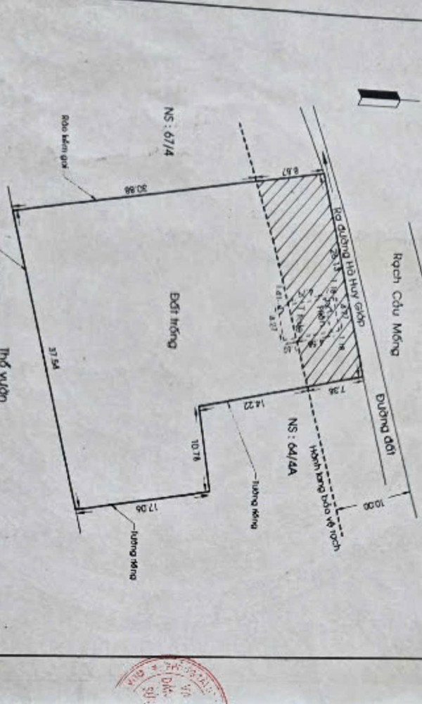 Bán Gấp 1.233M² Đất Mặt Tiền Thạnh Lộc 52 Q.12 Giá Chỉ 11 Tỷ