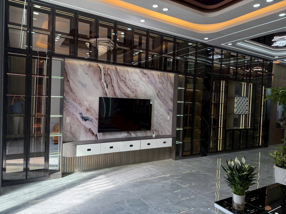 Nhà Mặt Tiền 12M Đông Thạnh – 1 Trệt Lửng 2 Lầu – Giá Chỉ 5.8 Tỷ