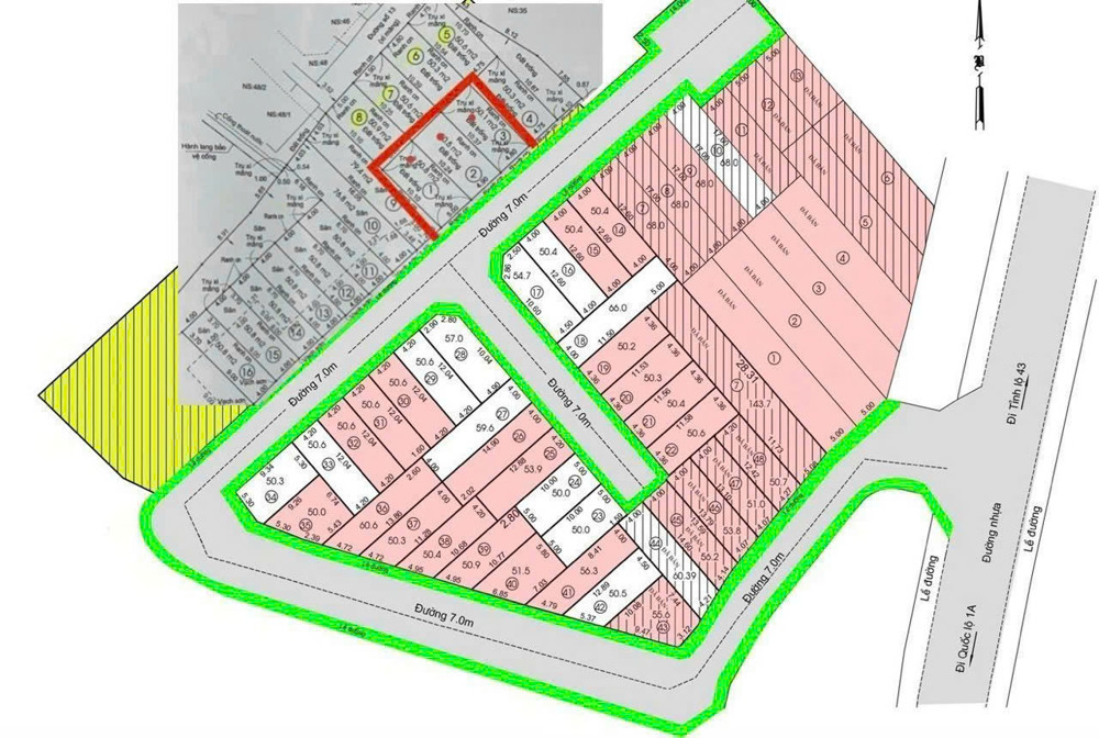 Bán Đất Dự Án Nam Cường Hẻm 829 Tỉnh Lộ 43 - Tam Bình - Tp Thủ Đức