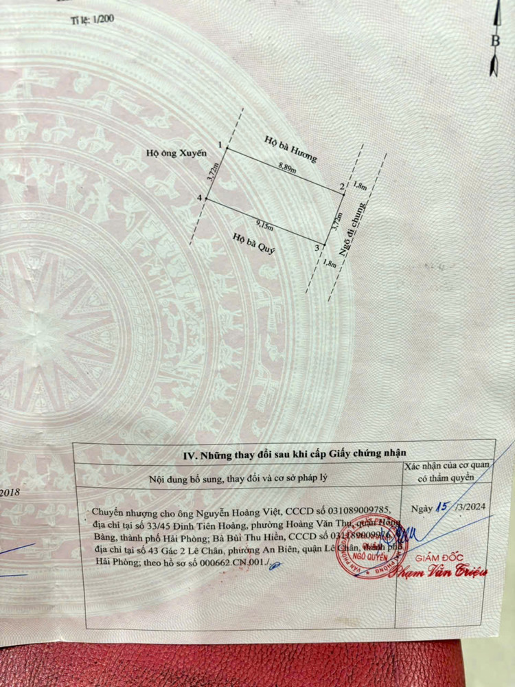 Bán Nhà 3,5 Tầng Phụng Pháp – Văn Cao – Ô Tô Đỗ Cửa – Giá 2,89 Tỷ