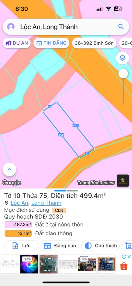 Siêu Hót Nhà Đẹp - Đầu Tư Sinh Lời - Chủ Cần Bán Nhanh Nhà Xã Lộc An, H. Long Thành, Đồng Nai