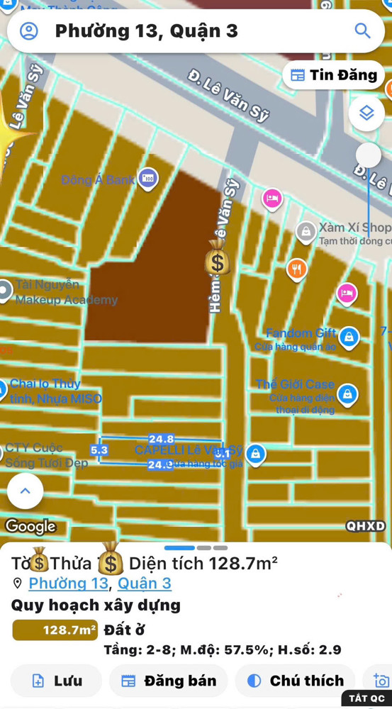 Bán Nhà 2 Tầng - Xe Hơi Ngủ Trong Nhà Đ.lê Văn Sỹ, Quận 3 - Ngang Đẹp 5M*26m - Chính Chủ 1 Đời Xưa