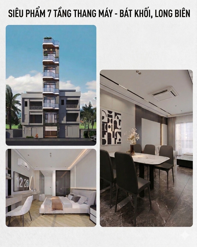 Bán Nhà Bát Khối 56M2- 7 Tầng- 1X Tỷ