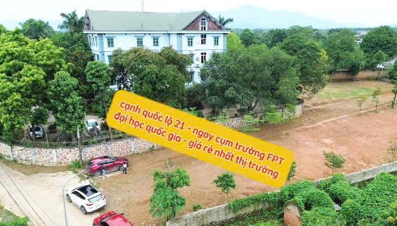 Bán Đất Nền Giá Rẻ Cạnh Khu Đhqg, Gần Đường Ql21 Mở Rộng 80M