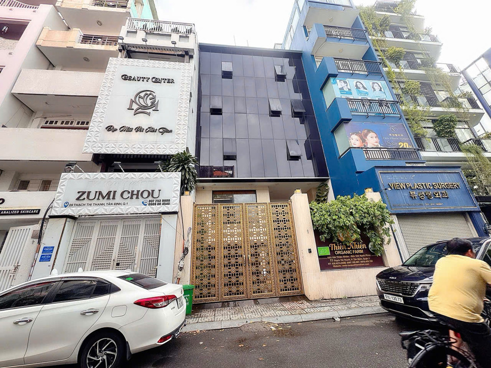 Bán Nhà Mặt Tiền Kd Đ.thạch Thị Thanh, Quận 1 - Ngang Hiếm 6M*23m - Vị Trí Kinh Doanh Làm Đẹp Thẩm