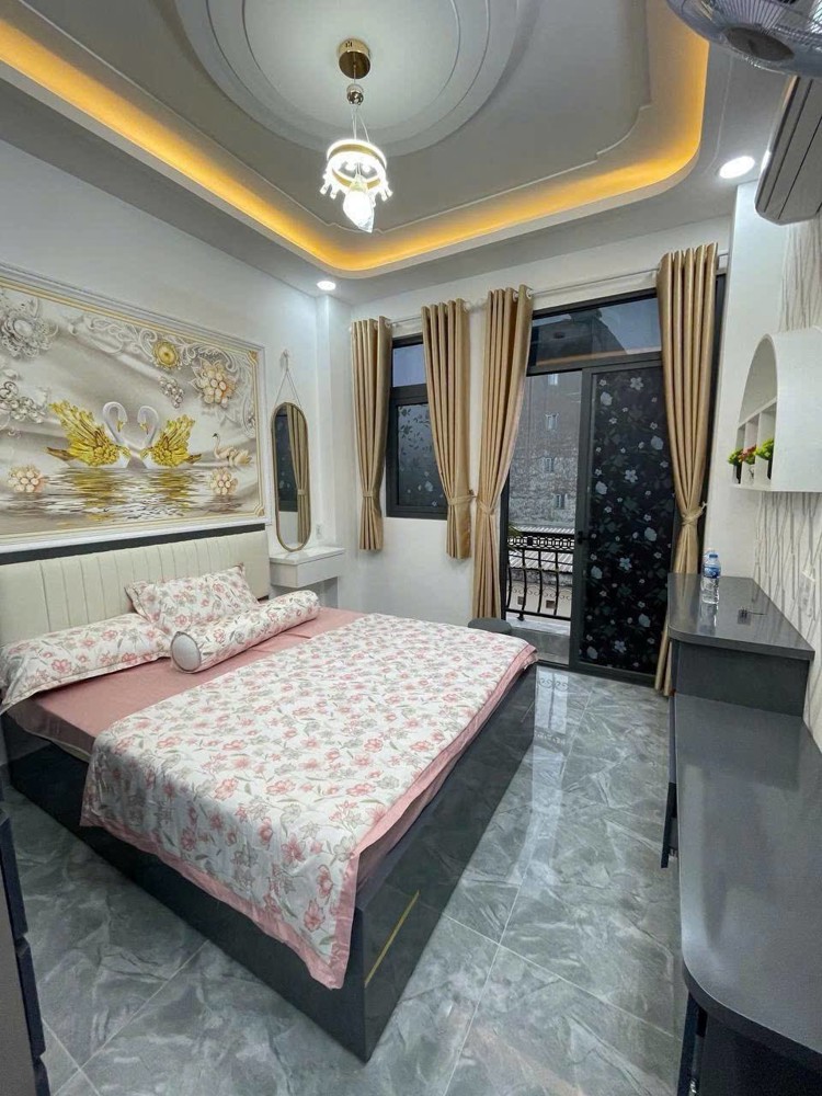 Cho Thuê Nhà Nguyên Căn Full Nội Thất Tại Hẻm 160 Phan Huy Ích - Phù Hợp Khách Thuê Ở, Làm Chdv,