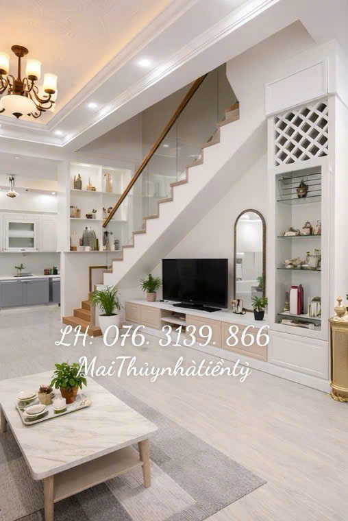 Giá 7. X Tỷ- Htp- Gần Phú Mỹ Hưng- Nhà Mới 4T- Dt 4.8 X 23- Dân Trí- Hoàn Công