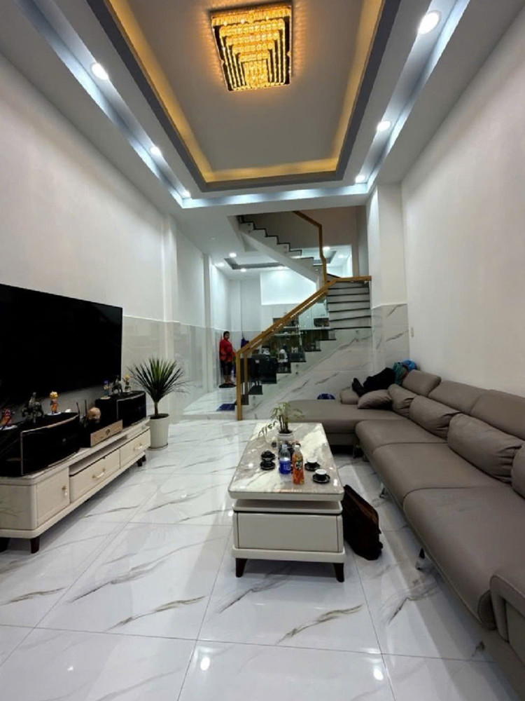 Nhà Mới Đẹp 4Tầng Btct- Full Nội Thất- 55M2- Hoan Công Đầy Đủ- Chỉ 5Ty3- Nhà Bè