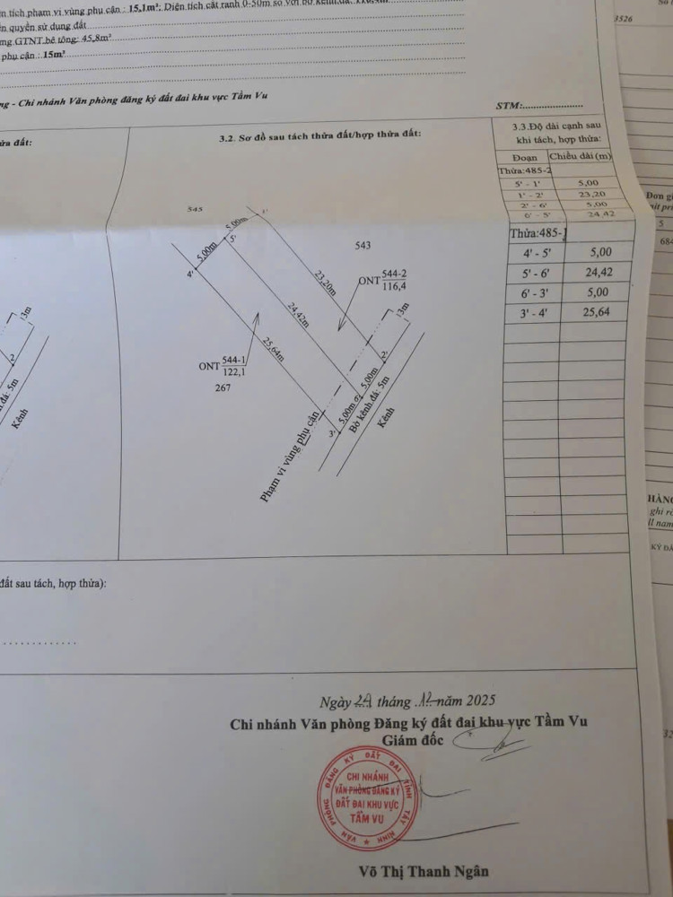 Chính Chủ Bán Đất Thổ Cư Gần Lộ Dừa – Vĩnh Công, Châu Thành, Long An