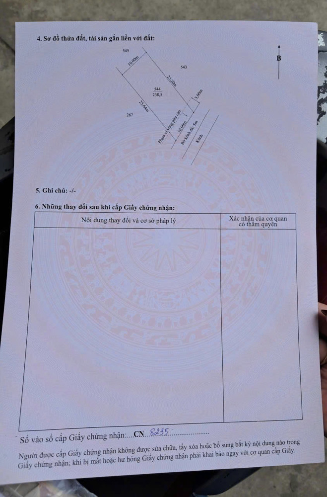 Chính Chủ Bán Đất Thổ Cư Gần Lộ Dừa – Vĩnh Công, Châu Thành, Long An