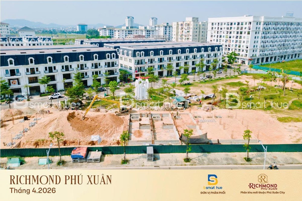 Chính Thức Ra Mắt Shophouse 4 Tầng Mặt Tiền Chợ Cống Mới