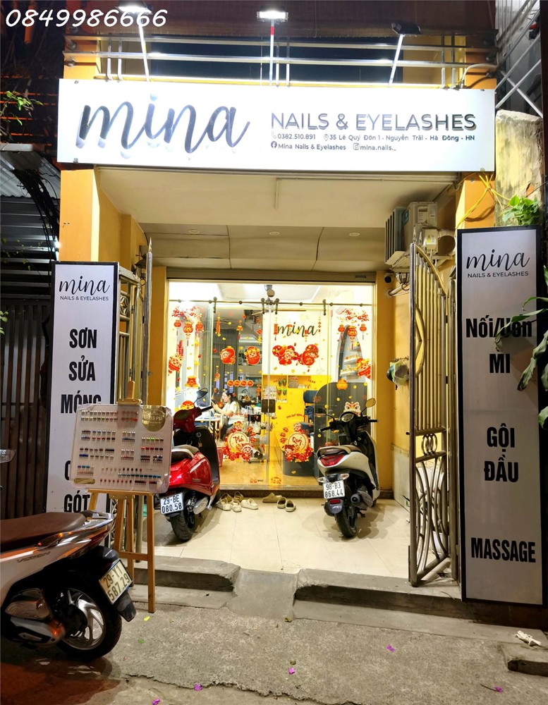 Hà Đông, Hà Nội Sang Gấp Tiệm Nail Mi Gội Khách Sẵn Vào Là Làm
