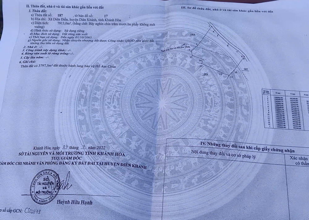 Chính Chủ Bán Đất Diên Điền – Diên Khánh, Khánh Hòa