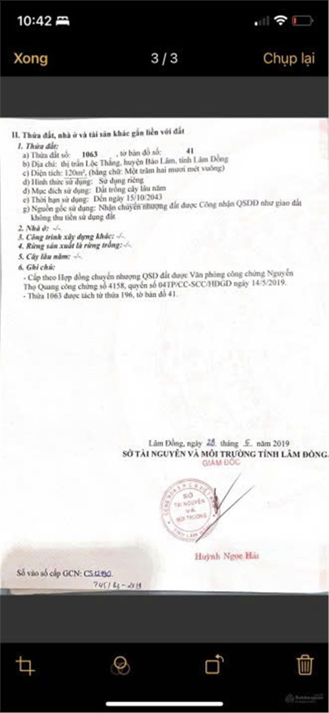 Đất Đẹp - Giá Đầu Tư –Cần Bán Lô Đất Tại Trung Tâm Đường Trần Phú, Tt.lộc Thắng, Bảo Lâm, Lâm Đồng